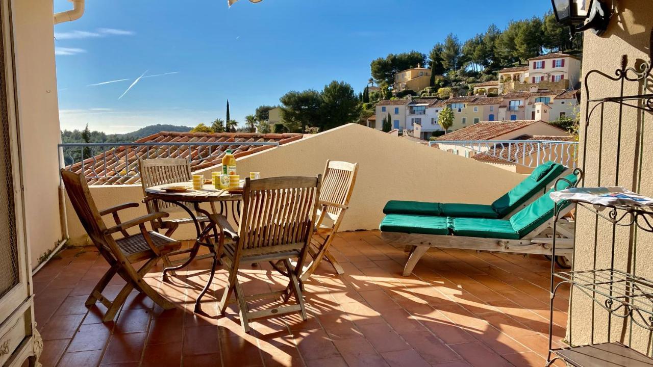Hameau Des Amandiers-Vue Mer & Golf Saint-Cyr-sur-Mer Esterno foto