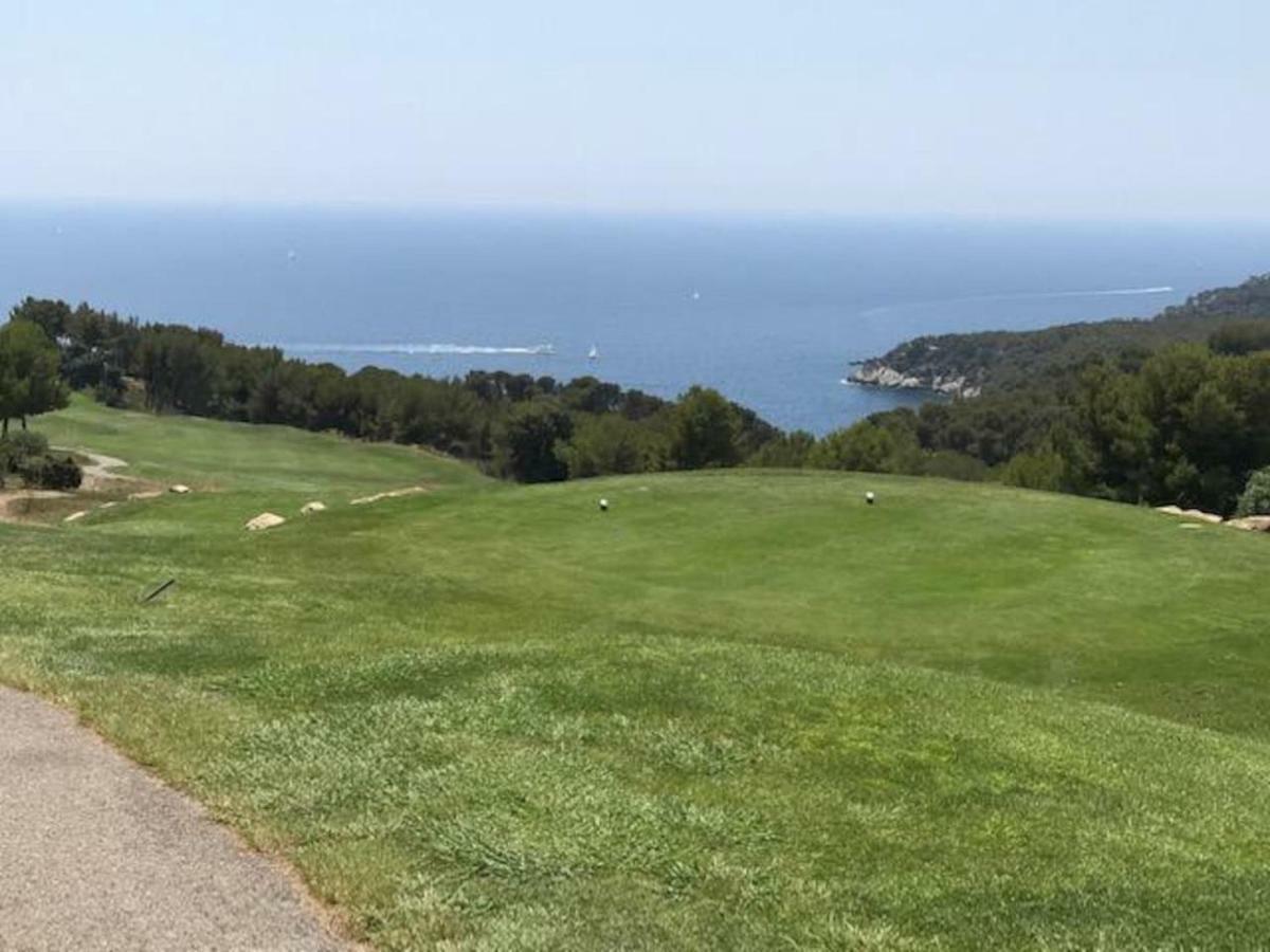 Hameau Des Amandiers-Vue Mer & Golf Saint-Cyr-sur-Mer Esterno foto